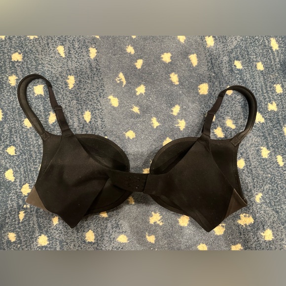 EUC, SPANX Women's Pillow Cup Full Coverage Bra, 32D, Black and Steele - Picture 6 of 6